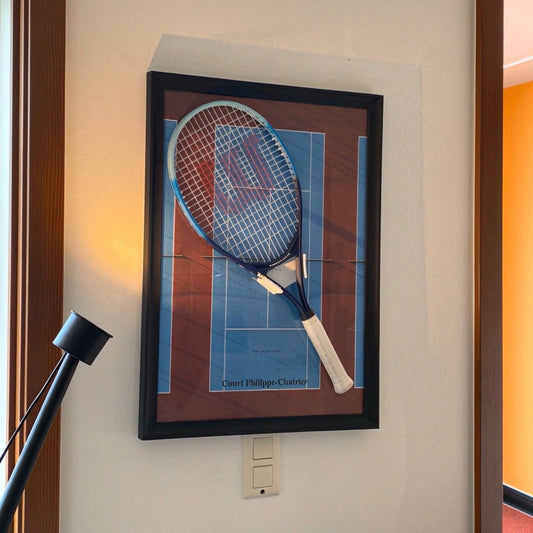 🎾 Philippe-Chatrier Court  A Dream Reflected on Your Wall