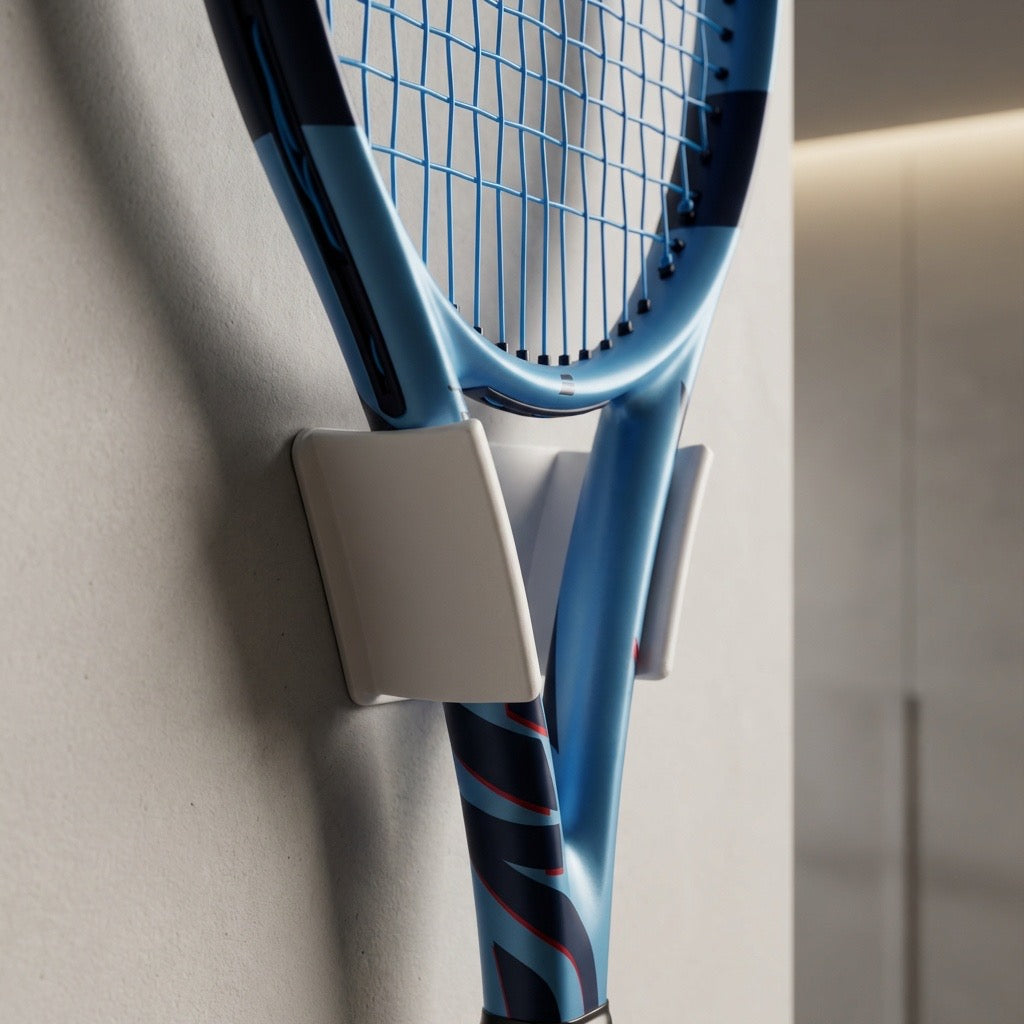 🎾 Tennis Racket Wall Holder