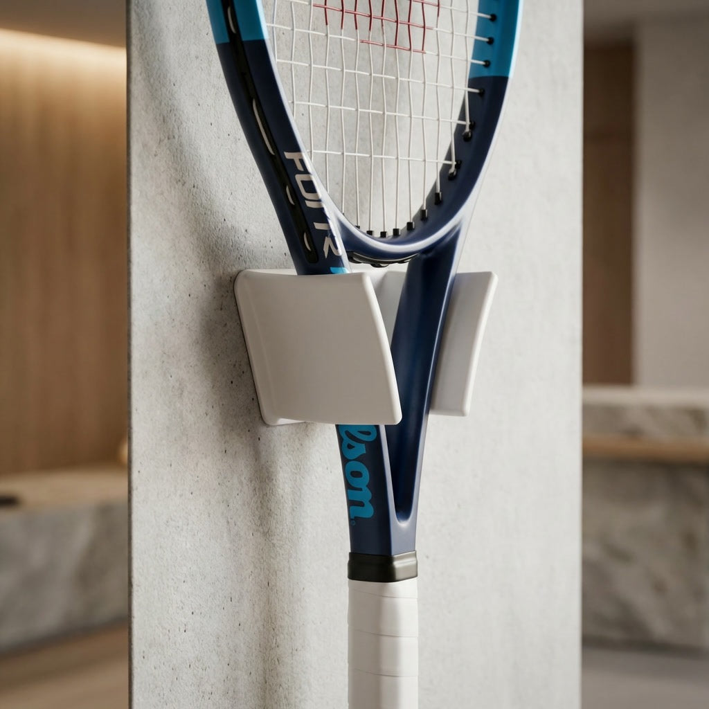 🎾 Tennis Racket Wall Holder