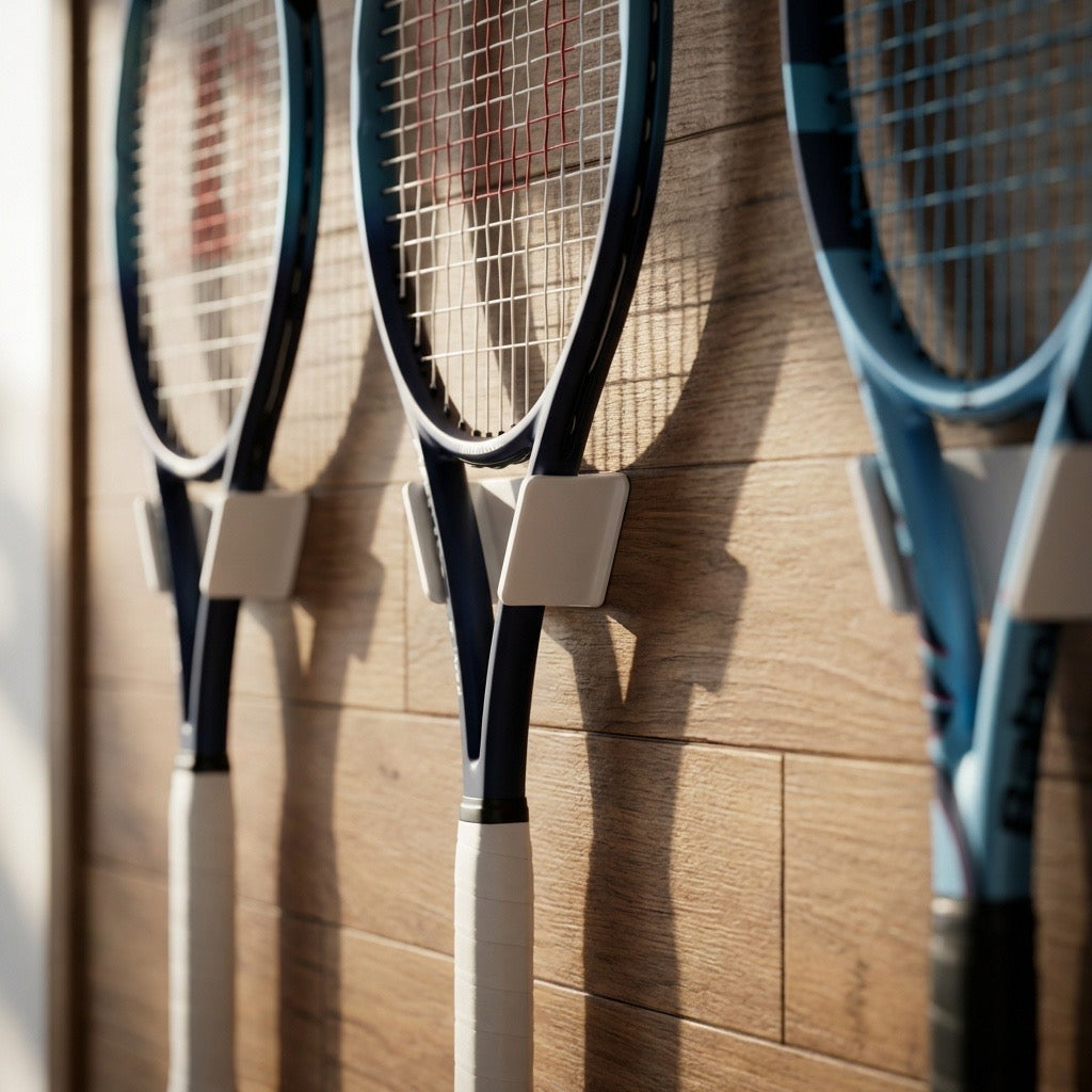 🎾 Tennis Racket Wall Holder