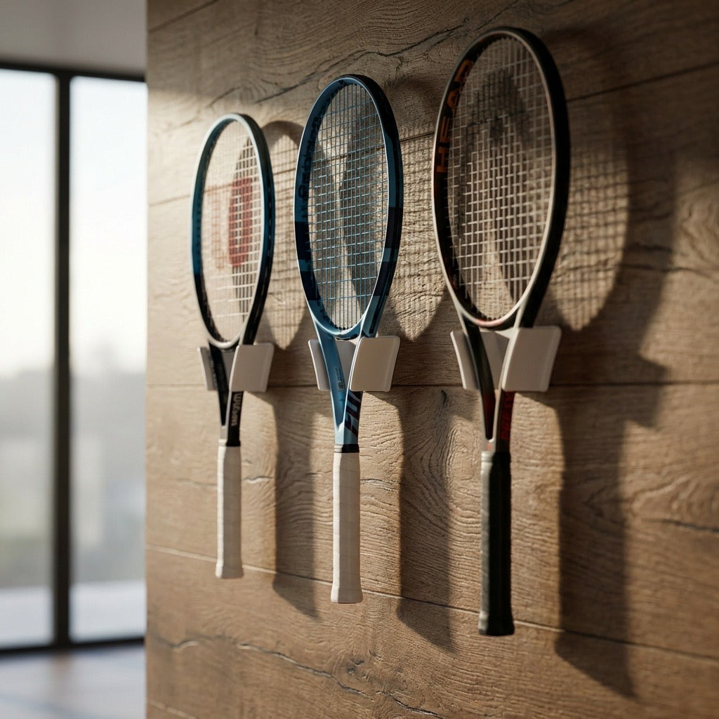 🎾 Tennis Racket Wall Holder